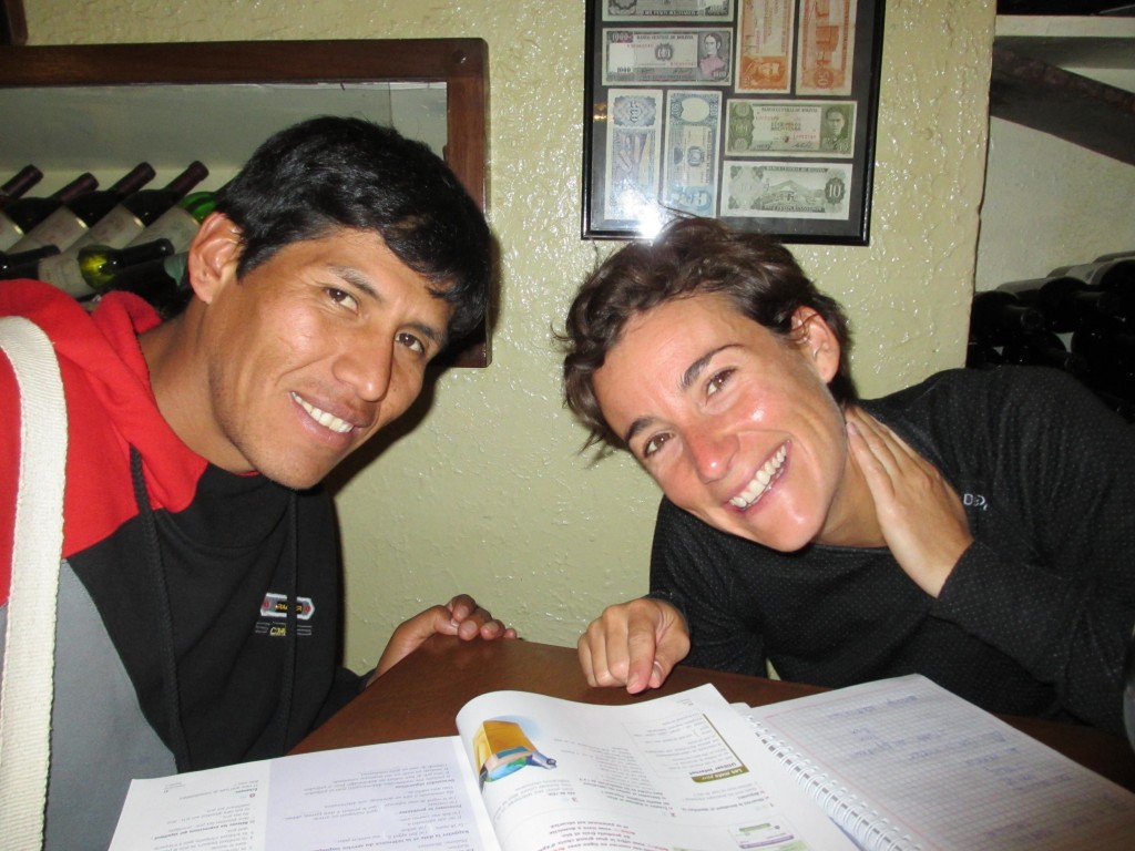 French teacher in Bolivia